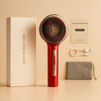 Peigne de massage du cuir chevelu électrique avec thérapie par lumière rouge